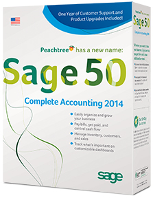 Sage 50 Complete Accounting 2014 box shot