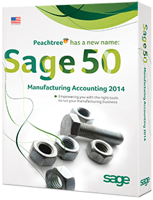 Sage 50 Manufacturing 2014 box shot